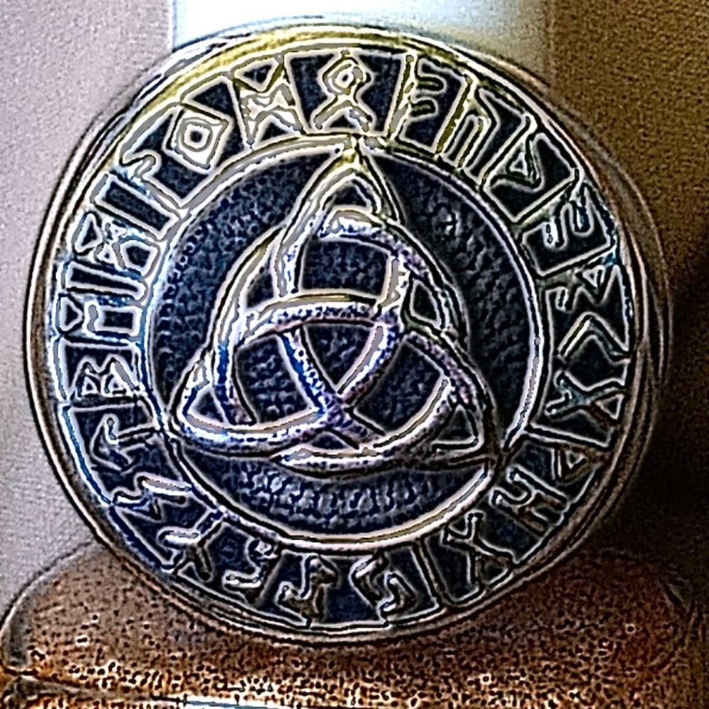 Celtic Triquetra & Rune Ring